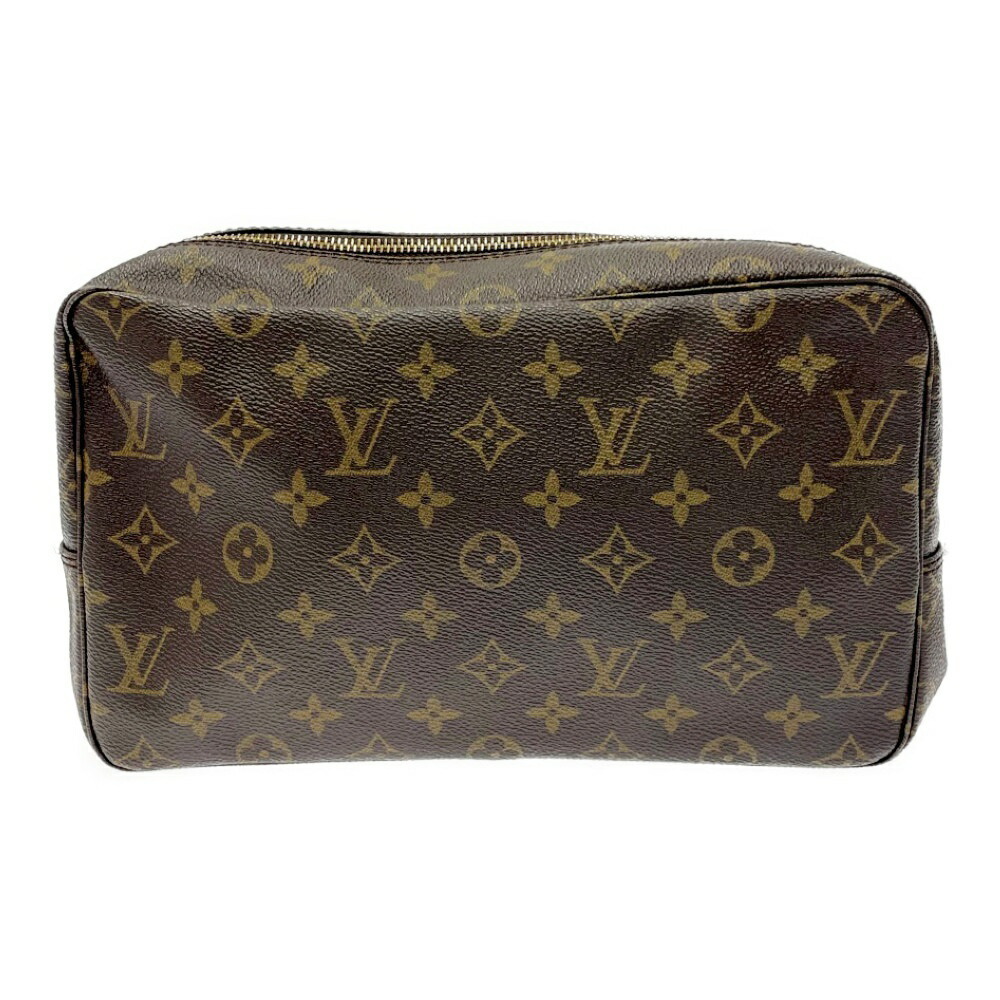 LOUIS VUITTON Monogram Trousse Toilette Shoulder Bag Brown